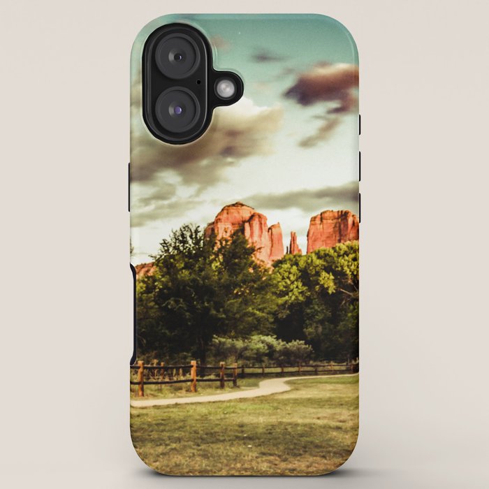 Southwest Chimney Rock Vortex Sedona Arizona iPhone Case Gallery Image 5