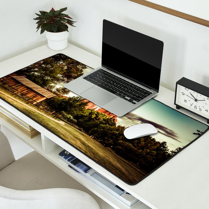 Southwest Chimney Rock Vortex Sedona Arizona Desk Mat Gallery Image 2