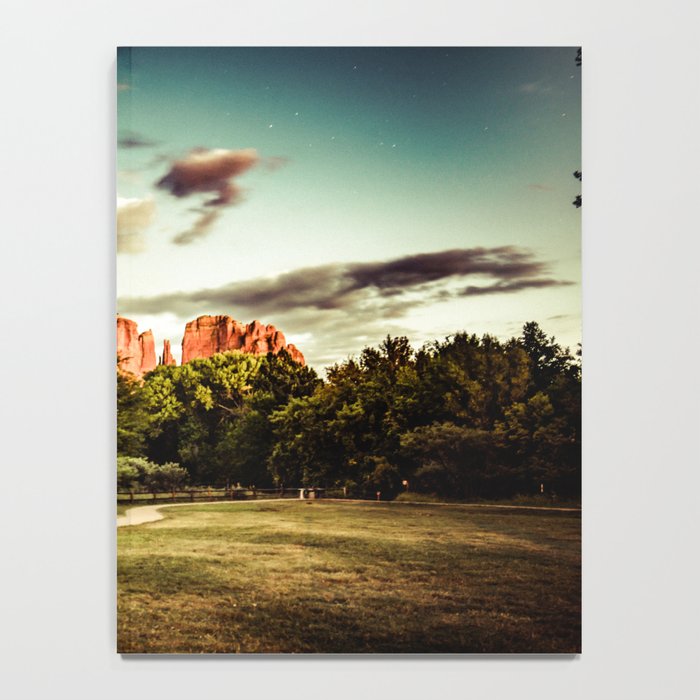 Southwest Chimney Rock Vortex Sedona Arizona Notebook Gallery Image 4