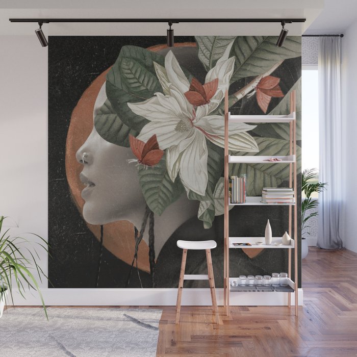 In Bloom 19 Wall Mural Gallery Image 1