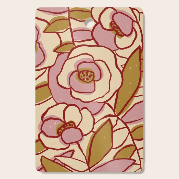 Rose Garden #2 Cutting Board Gallery Image 1