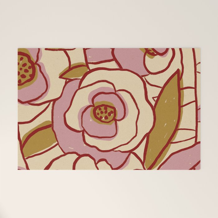 Rose Garden #2 Welcome Mat Gallery Image 1