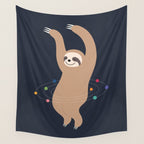 Sloth Galaxy Wall Tapestry Gallery Image 4