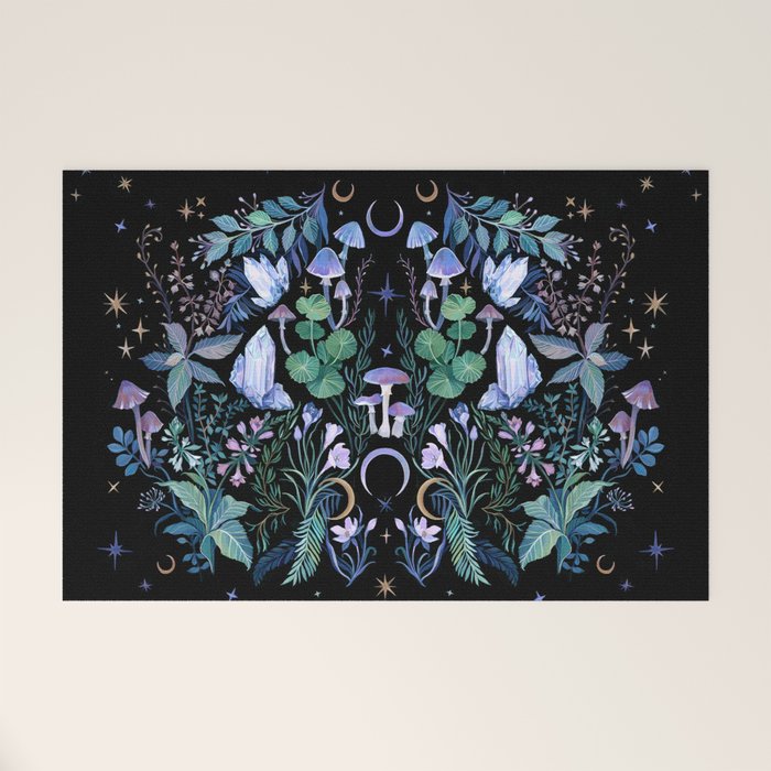 Mystical Garden Welcome Mat Gallery Image 1