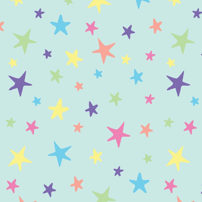 Rainbow Stars on Mint Coffee Mug Gallery Image 2