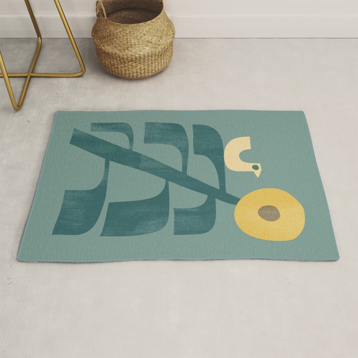 Giant sunflower Rug Gallery Image 1