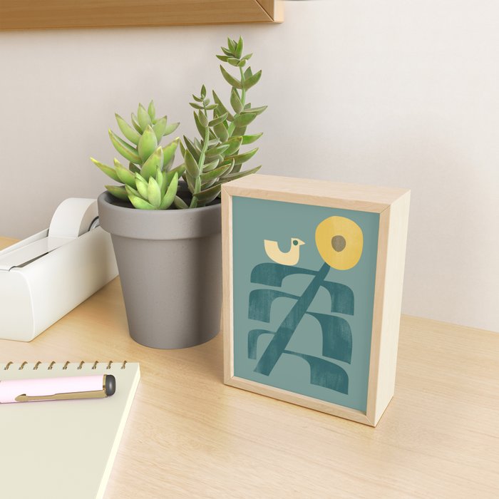 Giant sunflower Mini Art Print Gallery Image 2