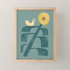 Giant sunflower Mini Art Print Gallery Image 1