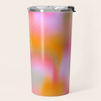 Cloud Color - Pink Travel Mug Gallery Image 2