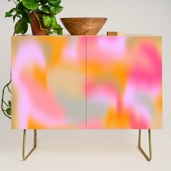 Cloud Color - Pink Credenza Gallery Image 1