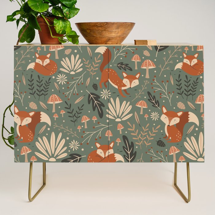 Wild Foxes Credenza Gallery Image 1