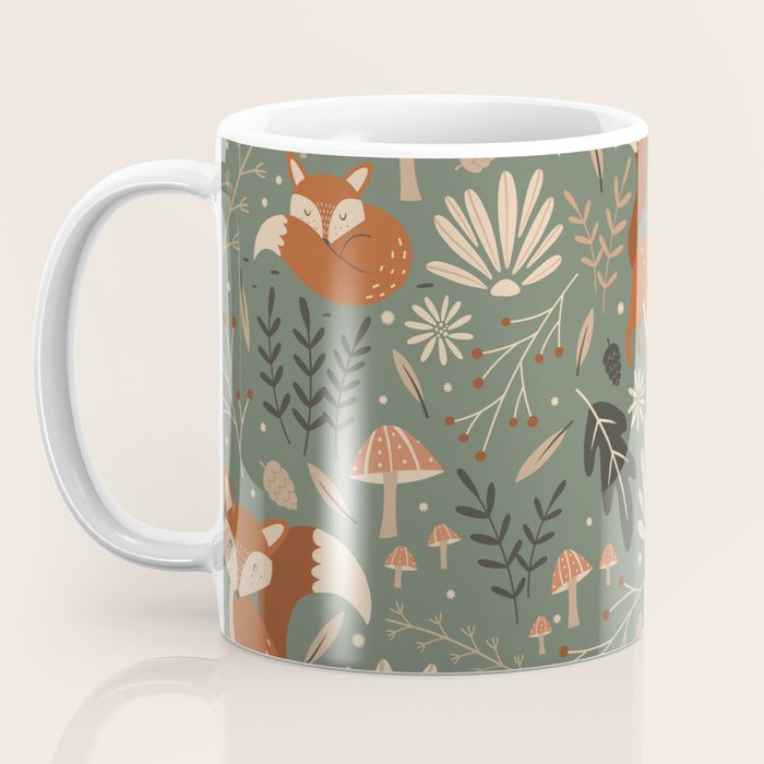 Wild Foxes Coffee Mug Gallery Image 3
