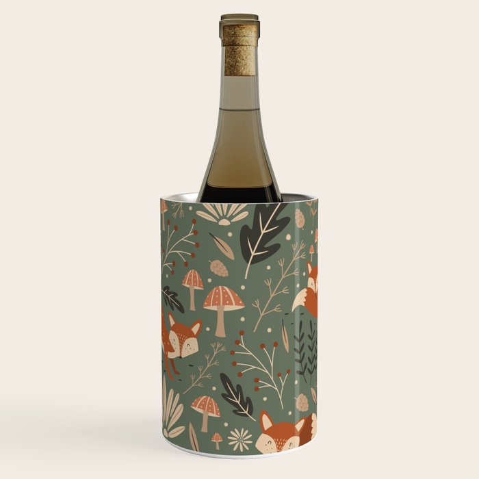 Wild Foxes Wine Chiller Gallery Image 3