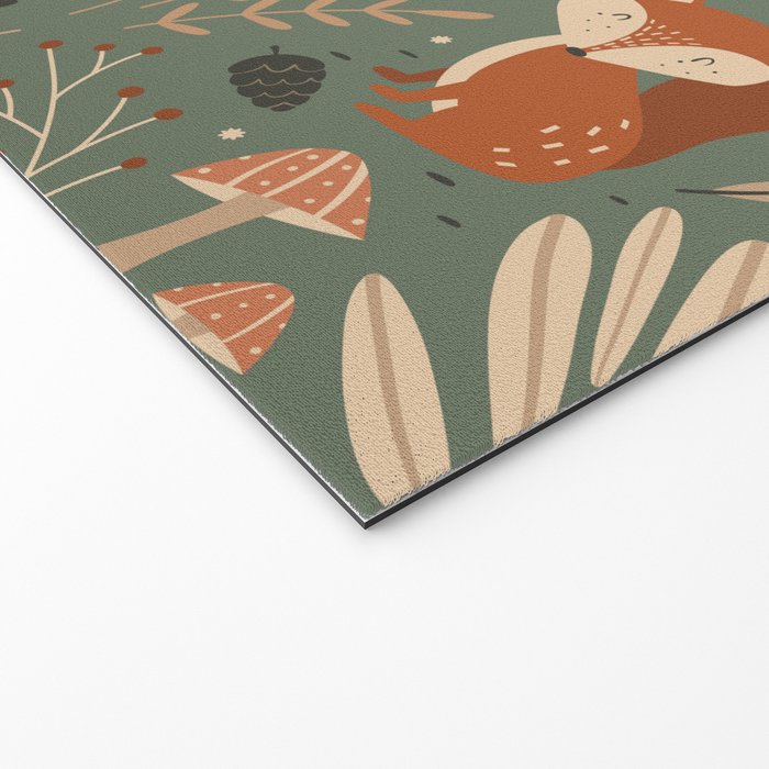 Wild Foxes Welcome Mat Gallery Image 2