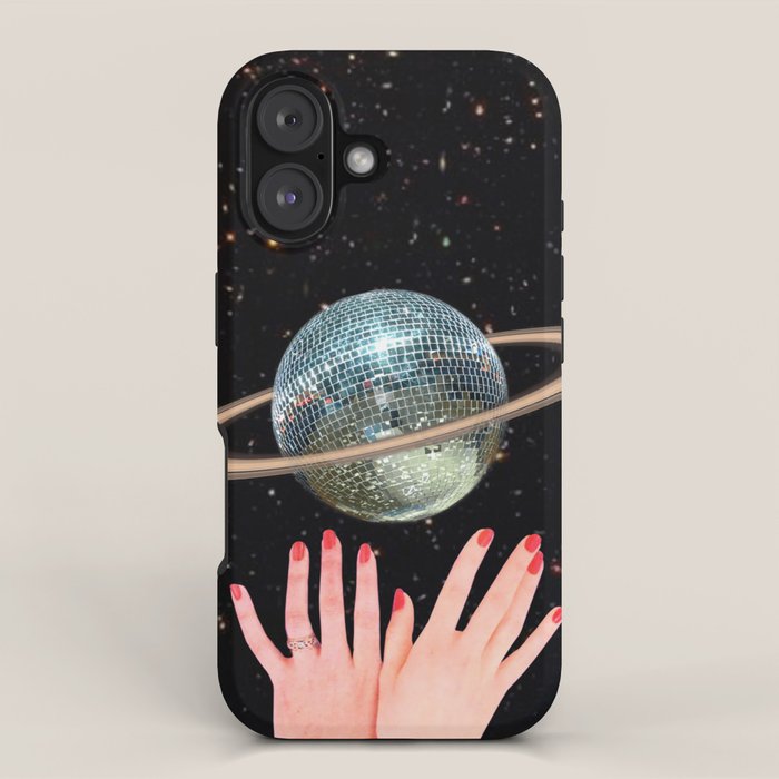 Saturn Disco iPhone Case Gallery Image 1