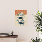Two Swimming Fish Poster Gallery Image 2