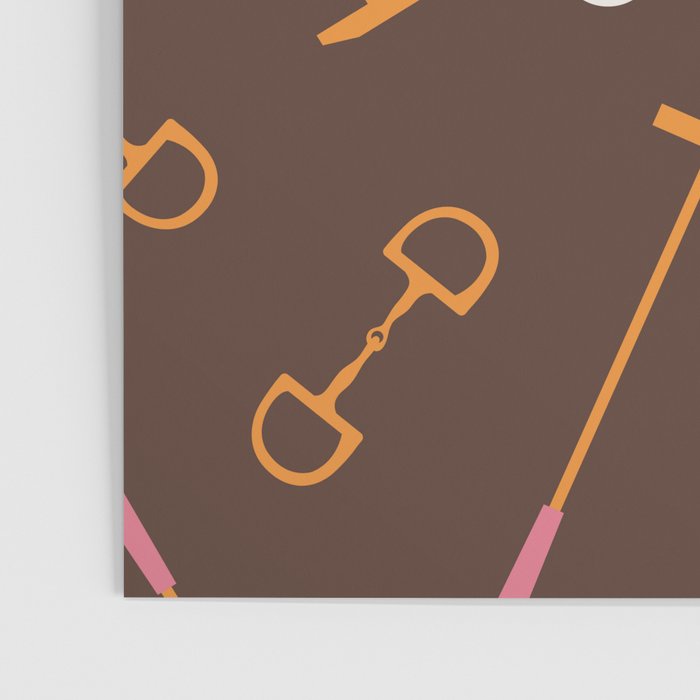 Polo Pattern Poster Gallery Image 3