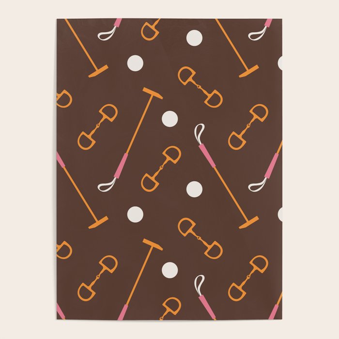 Polo Pattern Poster Gallery Image 4