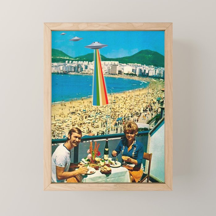 A Summer Vacation Mini Art Print Gallery Image 1