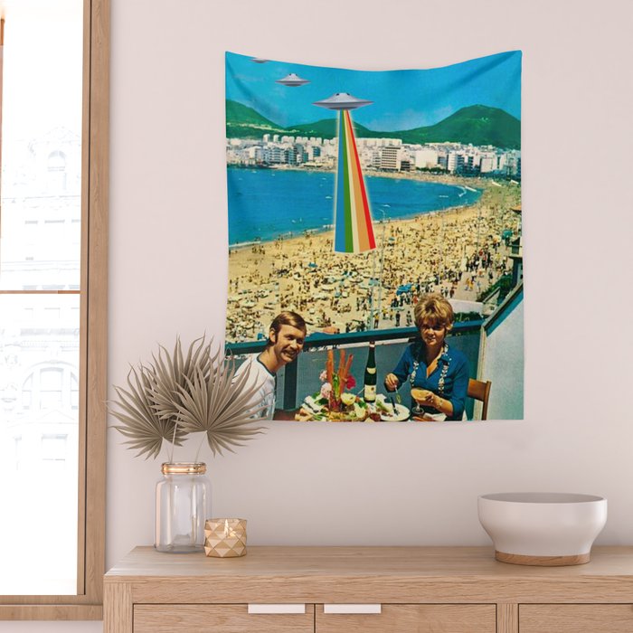 A Summer Vacation Wall Tapestry Gallery Image 2