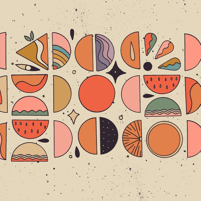 Retro Fruits Coffee Mug Gallery Image 2
