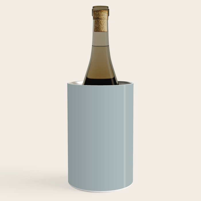 Light Blue-Gray Solid Wine Chiller Gallery Image 1