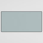 Light Blue-Gray Solid Desk Mat Gallery Image 3