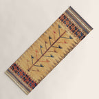 Baluch Sofreh  Khorasan  Antique Tribal Persian Fabric Print Yoga Mat Gallery Image 1