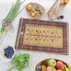 Baluch Sofreh  Khorasan  Antique Tribal Persian Fabric Print Cutting Board Gallery Image 2