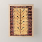 Baluch Sofreh  Khorasan  Antique Tribal Persian Fabric Print Mini Art Print Gallery Image 1