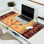 Baluch Sofreh  Khorasan  Antique Tribal Persian Fabric Print Desk Mat Gallery Image 2