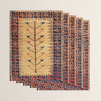 Baluch Sofreh  Khorasan  Antique Tribal Persian Fabric Print Wrapping Paper Gallery Image 3