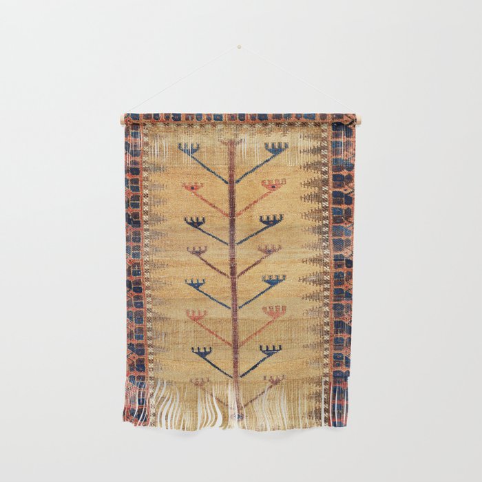 Baluch Sofreh  Khorasan  Antique Tribal Persian Fabric Print Wall Hanging Gallery Image 1