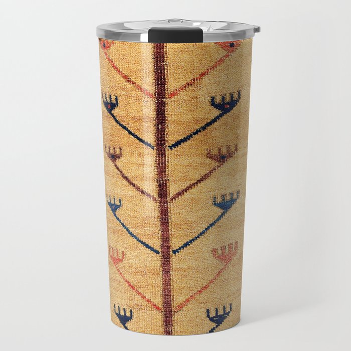 Baluch Sofreh  Khorasan  Antique Tribal Persian Fabric Print Travel Mug Gallery Image 1