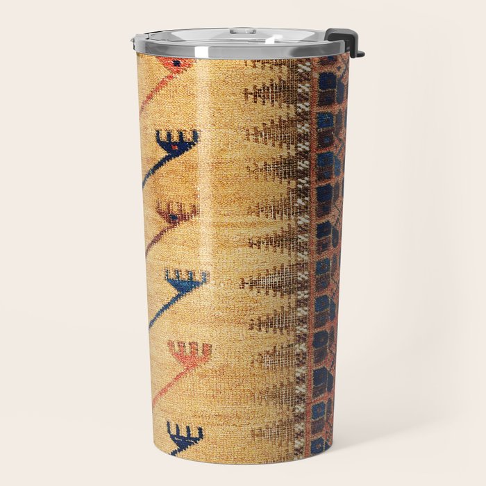 Baluch Sofreh  Khorasan  Antique Tribal Persian Fabric Print Travel Mug Gallery Image 2