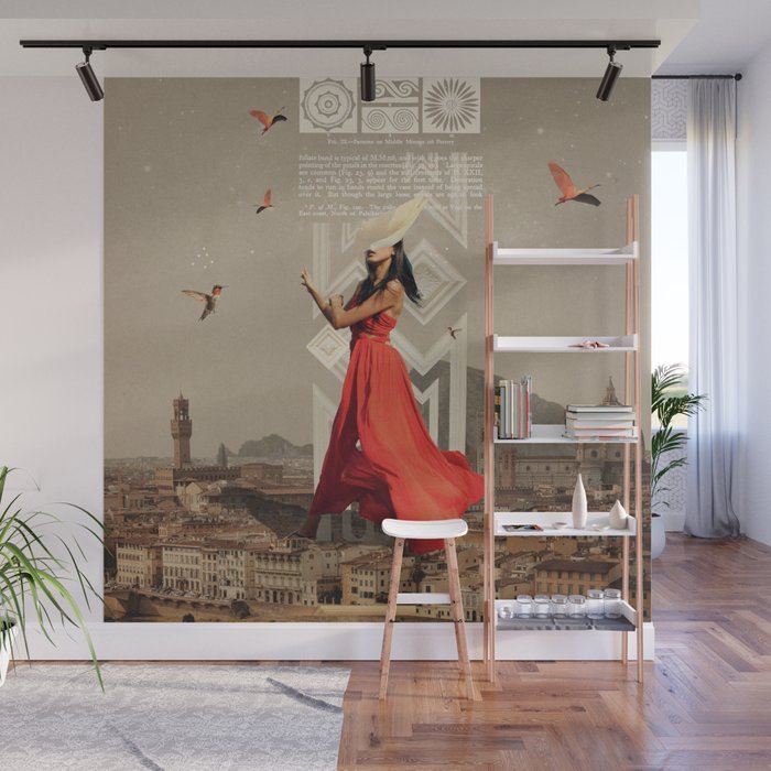 Bird Whisperer Wall Mural Gallery Image 1