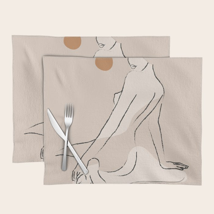 Nude 2 Placemat Gallery Image 1