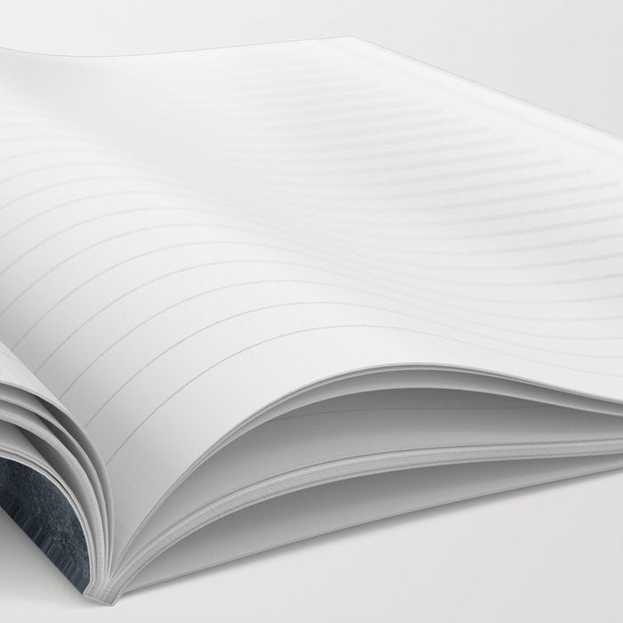 Abstract Nature - Dark Blue Notebook Gallery Image 2