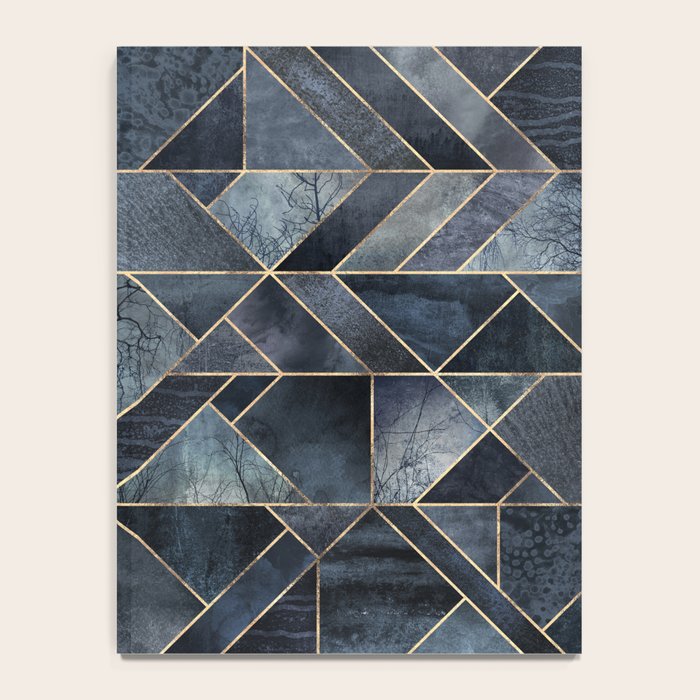 Abstract Nature - Dark Blue Notebook Gallery Image 4