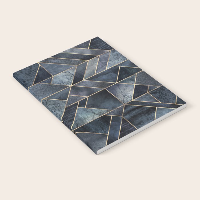 Abstract Nature - Dark Blue Notebook Gallery Image 2