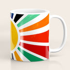 Sun Retro Art Coffee Mug Gallery Image 1