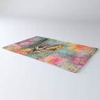 Colorful Frog Garden Indian Summer Flora And Wildlife Rug Gallery Image 3