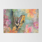 Colorful Frog Garden Indian Summer Flora And Wildlife Rug Gallery Image 2