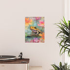 Colorful Frog Garden Indian Summer Flora And Wildlife Poster Gallery Image 2