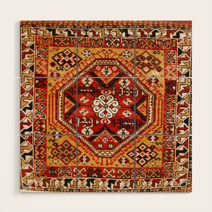 Qashqaâi  Fars Southwest Persian Bag Print Wood Wall Art Gallery Image 1