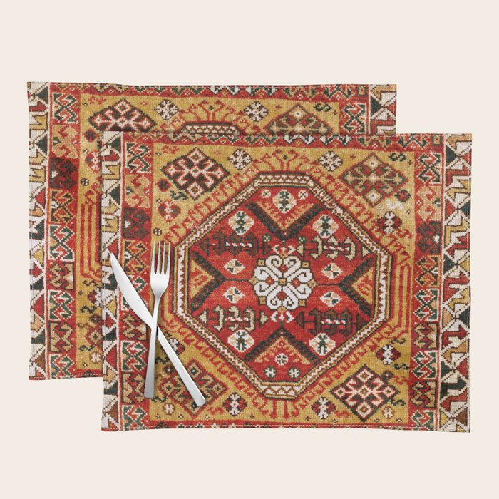 Qashqaâi  Fars Southwest Persian Bag Print Placemat Gallery Image 1