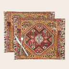 Qashqaâi  Fars Southwest Persian Bag Print Placemat Gallery Image 1