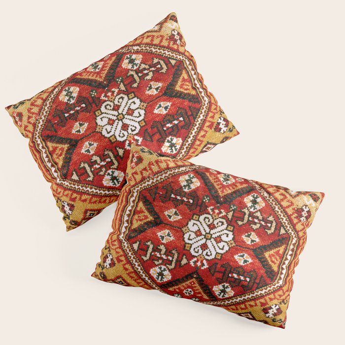Qashqaâi  Fars Southwest Persian Bag Print Pillow Sham Gallery Image 1