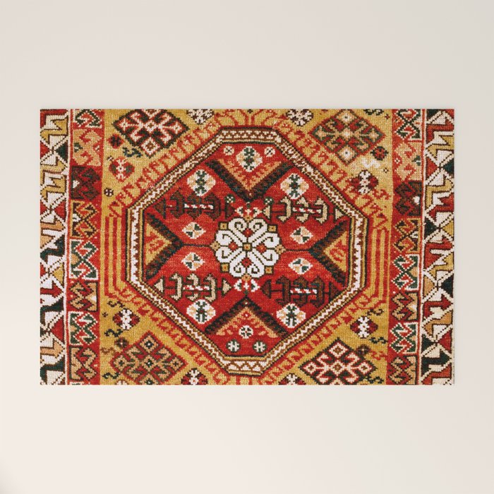 Qashqaâi  Fars Southwest Persian Bag Print Welcome Mat Gallery Image 1