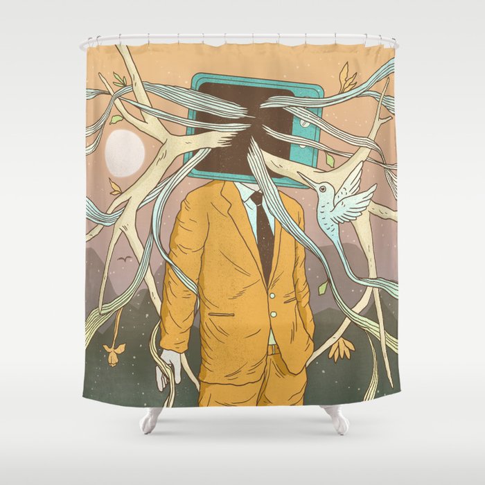 Permeating Shower Curtain Gallery Image 1